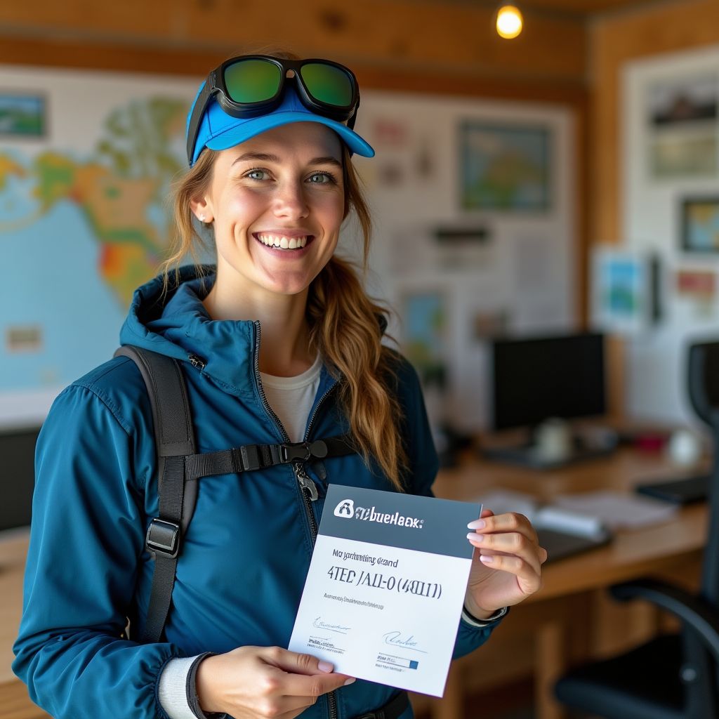 BluePeak Explorer Grant winner